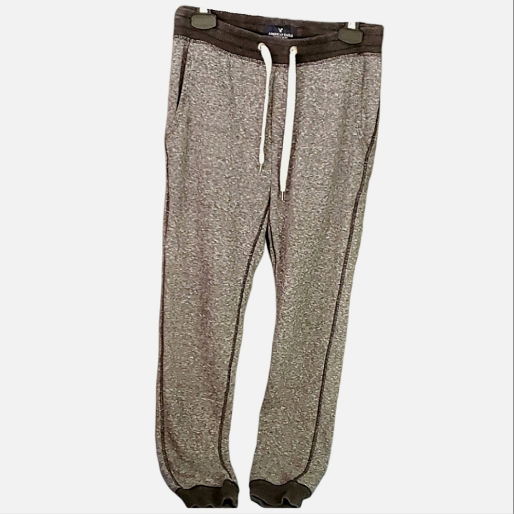 American Eagle Outfitters Grey Heathered Joggers - Size XSmall